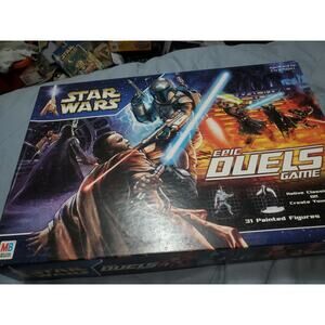 Rare Star Wars Vintage Epic Duels Game by Milton Bradley